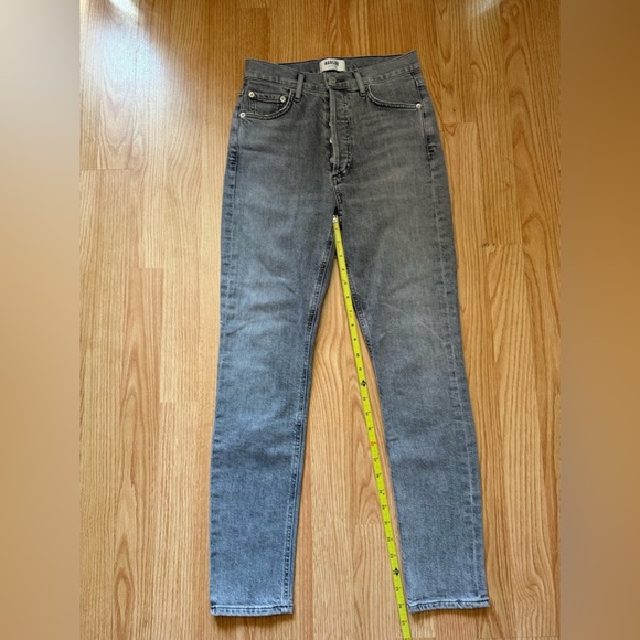 AGOLDE NICO high rise slim jeans size 24 - Picture 6 of 7